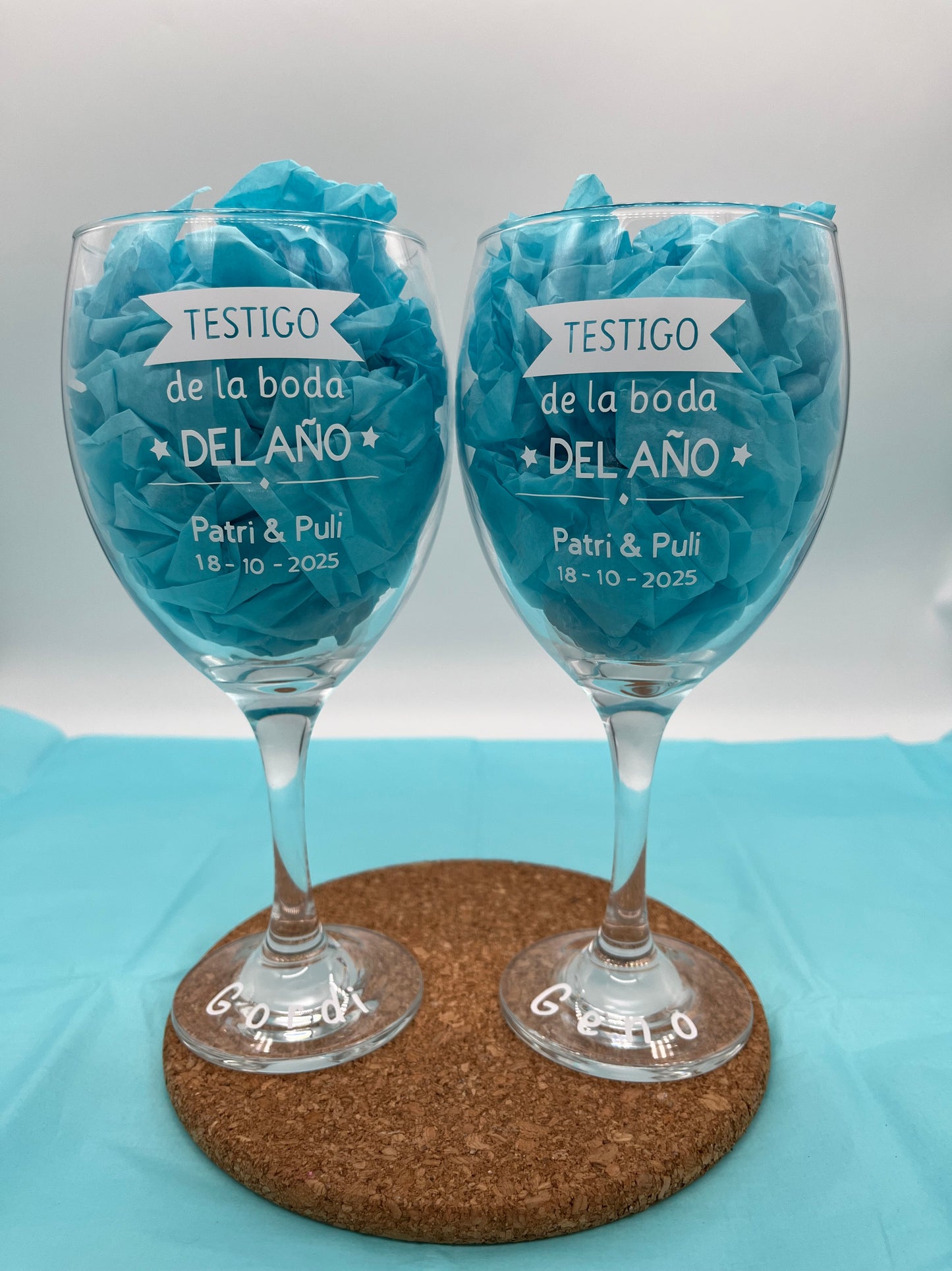 Copa Recuerdo personalizada invitados clásicas