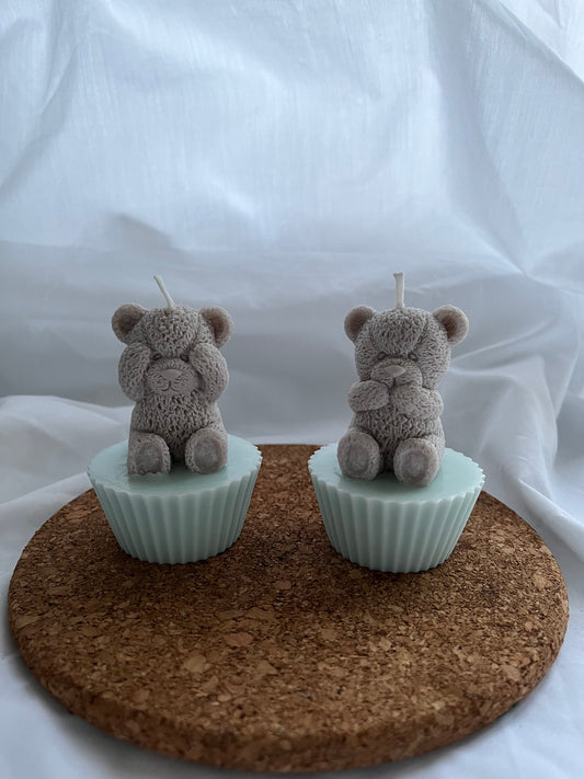 Cupcake osos amorosos